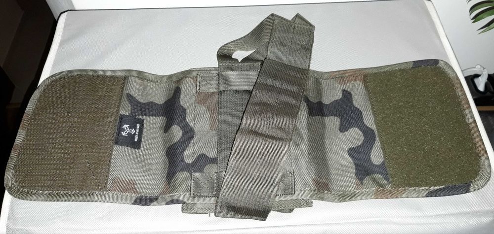 Moduł transportowy molle Specops. Kamuflaż leśny polski.