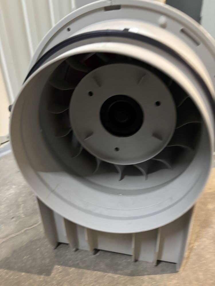 Aspirador centrifugo Axial para conduta