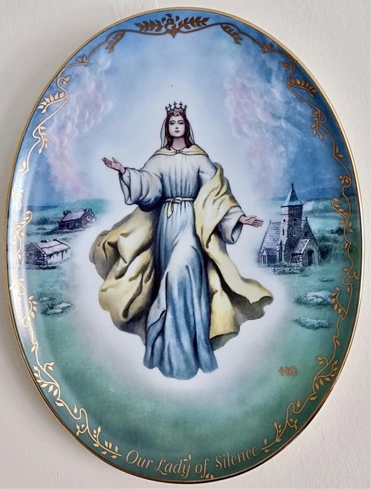 *BRADEX PEŁNY ZESTAW x12 MARIA MATKA BOŻA Kolekcjonerski Talerz obraz