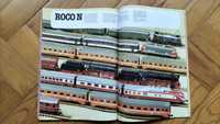 Catálogo antigo Roco modelismo de comboios