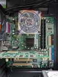 Płyta główna Socket A + procesor AMD Athlon + RAM