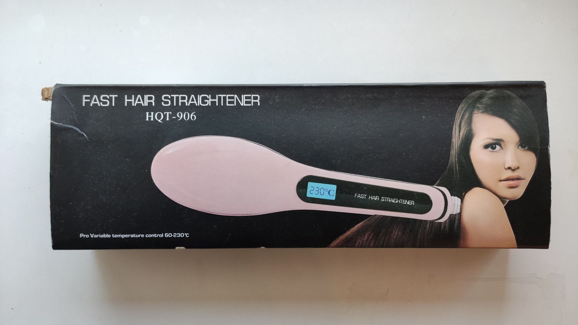 Расческа выпрямитель плойка электро Fast Hair Straightener HQT-906