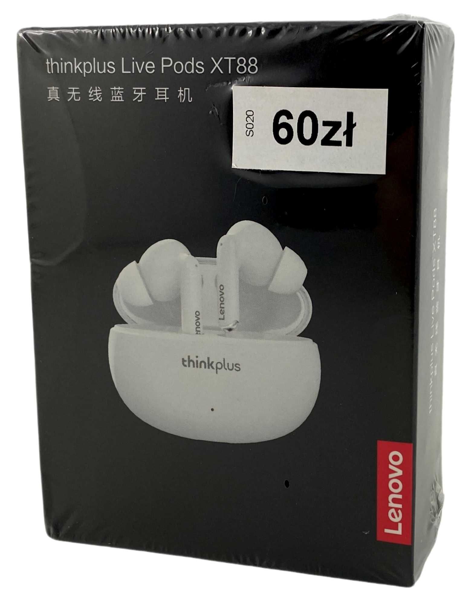 Słuchawki bezprzewodowe dokanałowe Lenovo XT88