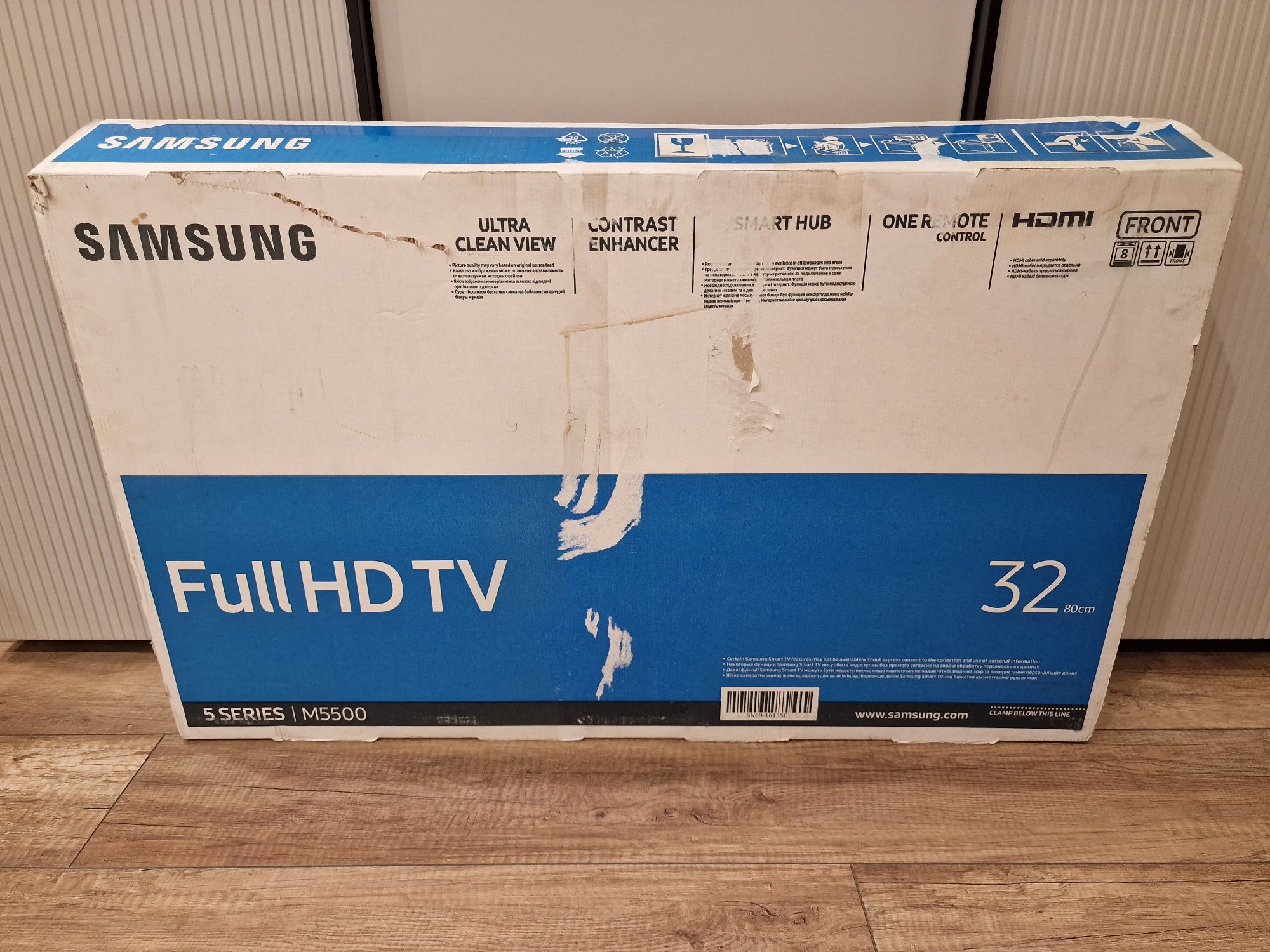 LED Телевізор Samsung 32" Smart TV/Tizen/T2 тюнер (Оригінал)