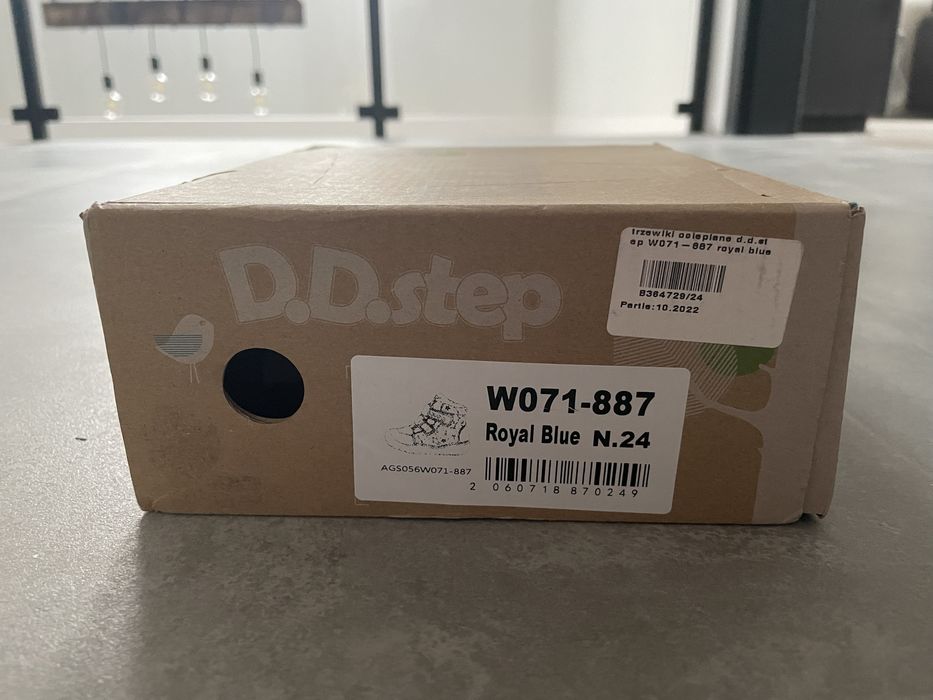 Kozaki zimowe D.D. Step W071-887 rozmiar 24