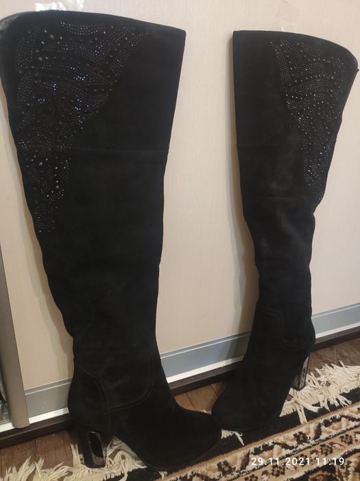 Осінні жіночі ботинки/ботфорди розмір 36