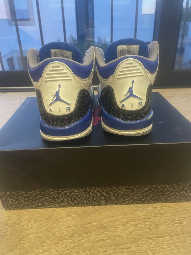 jordan 3 usados com cordões