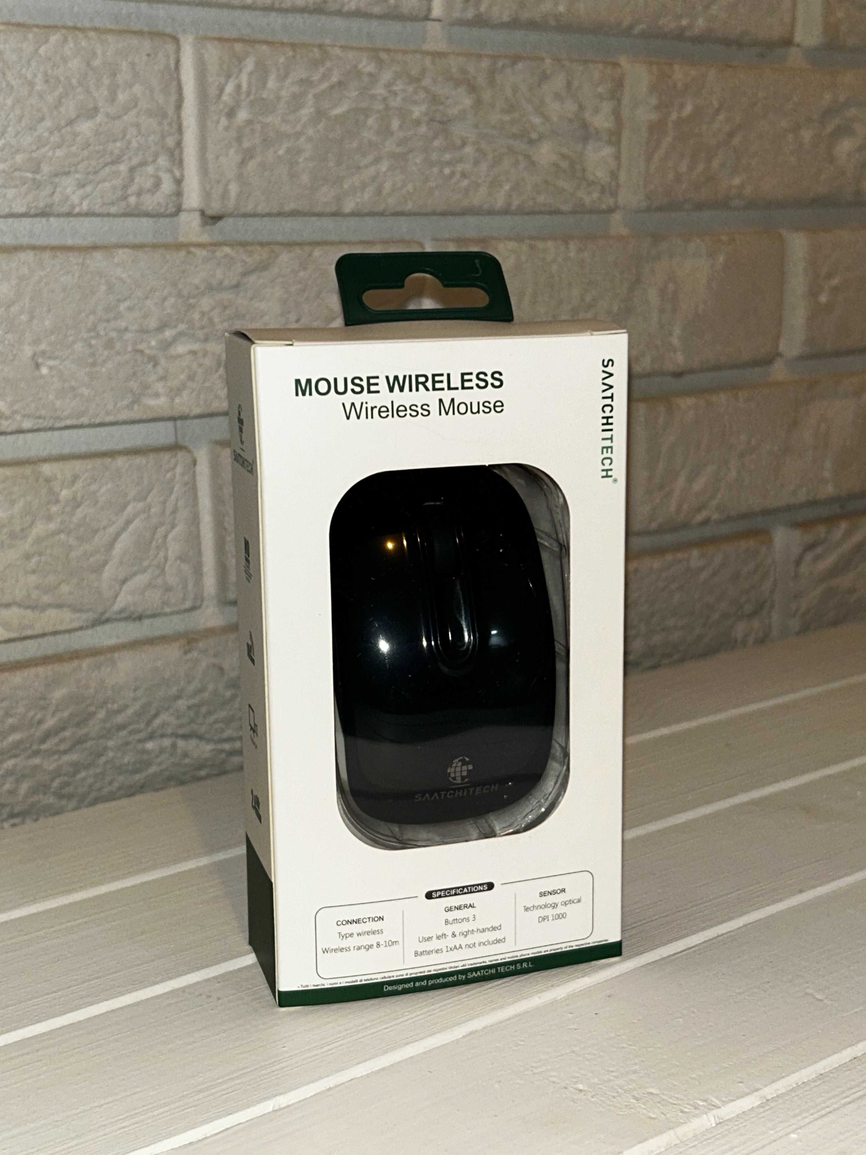 myszka bezprzewodowa usb 2,4Ghz na baterie