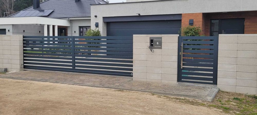 .. Przęsło ogrodzeniowe 100x20 płot palisadowy, wysoka jakość!