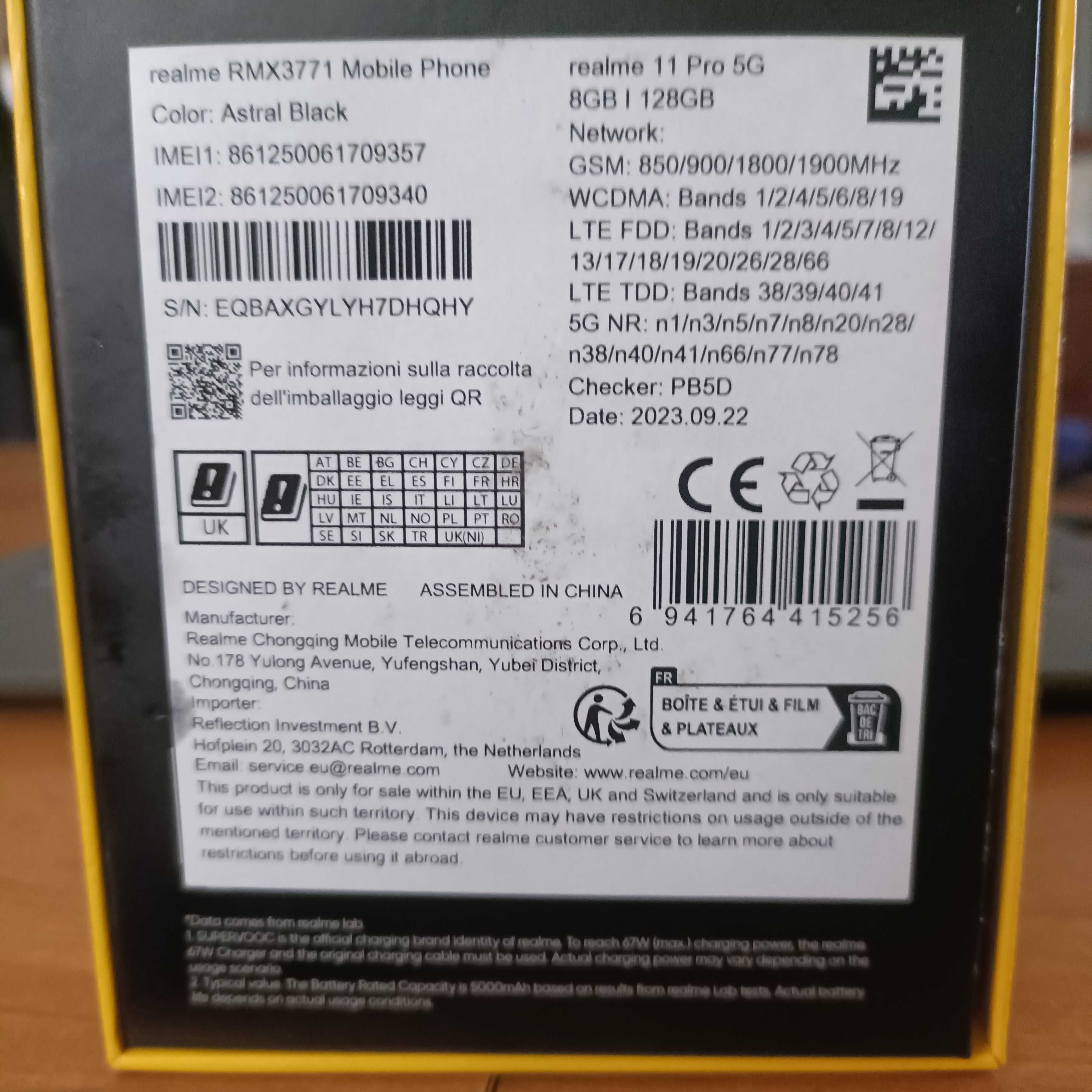 Telefon Realme 11Pro 5G