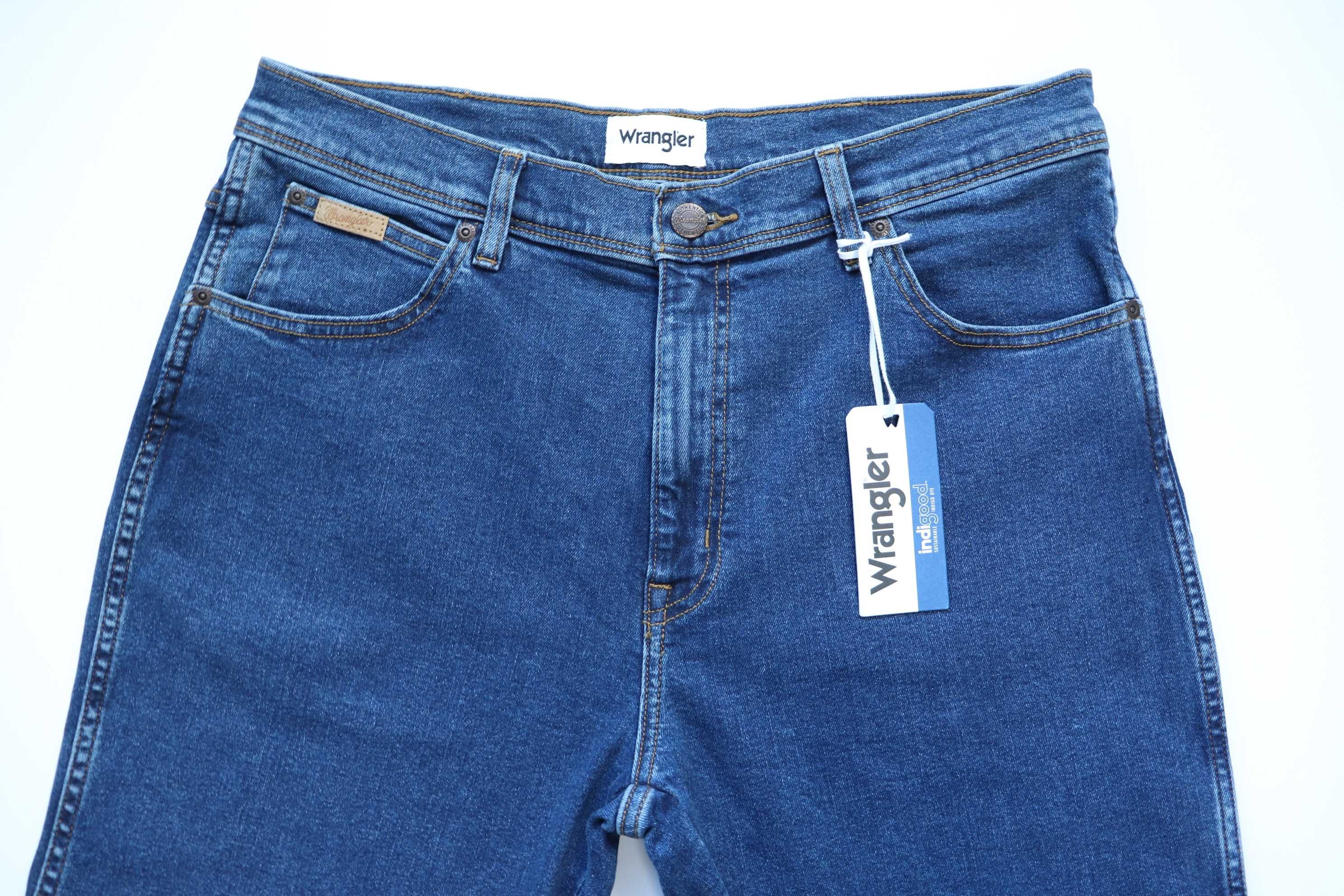 WRANGLER TEXAS SLIM W36 L30 męskie spodnie jeansy nowe