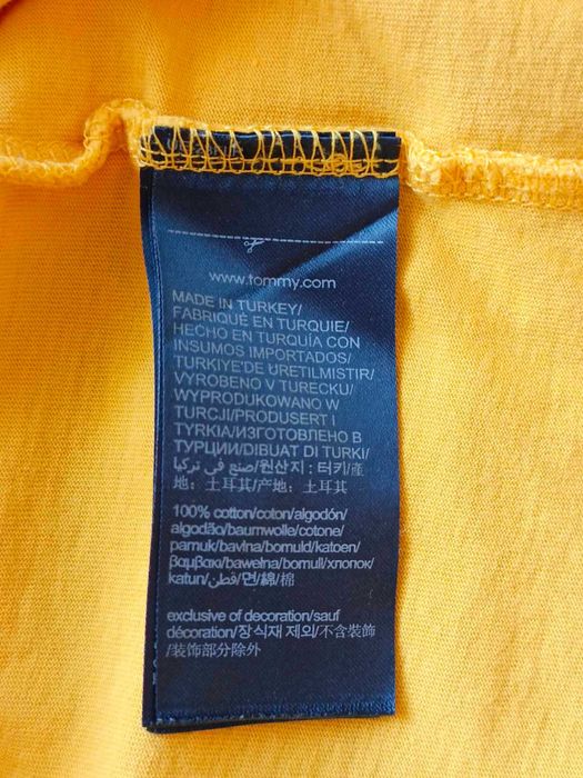 Tommy Hilfiger roz M męska koszulka, t-shirt, tee