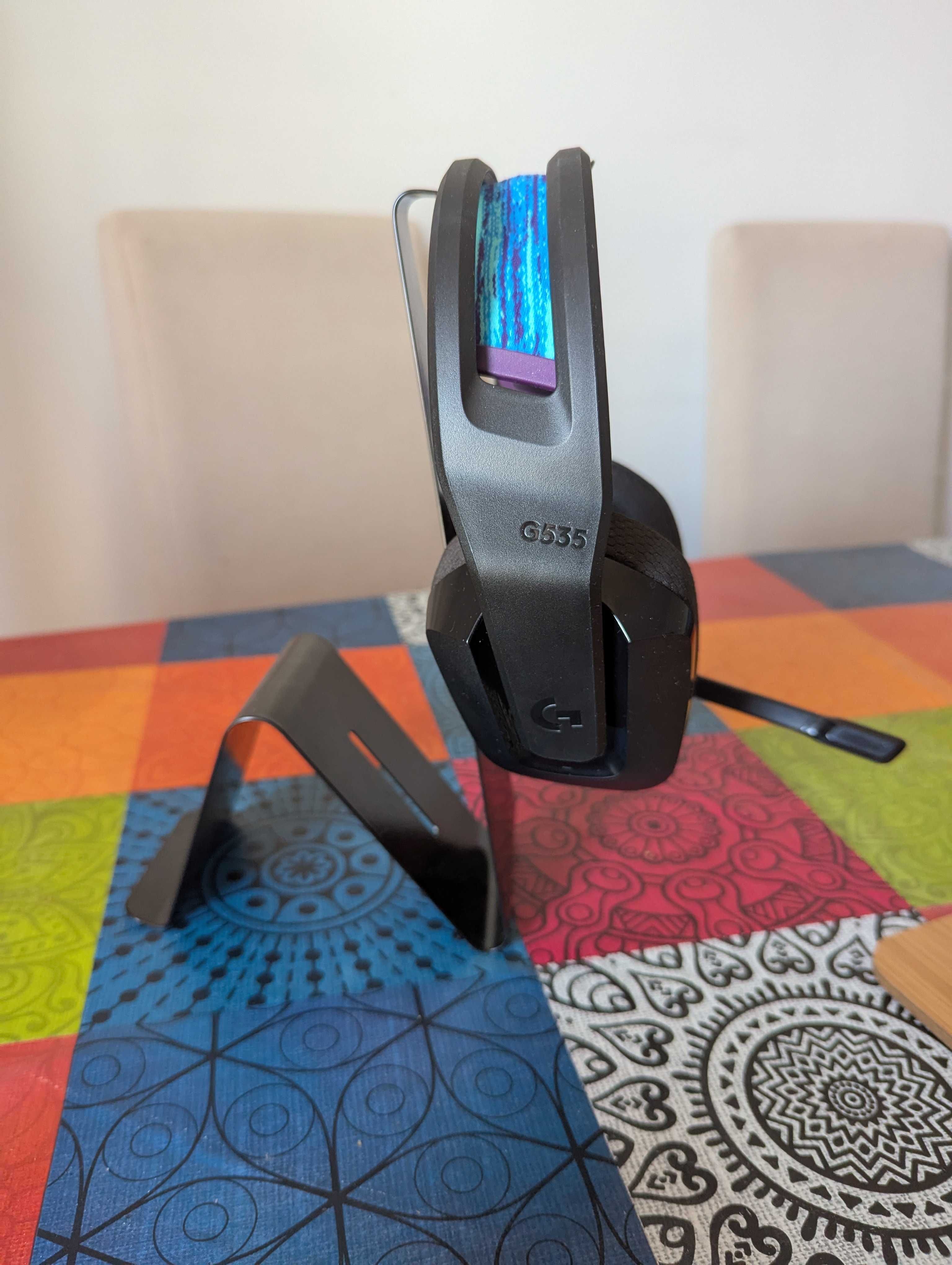 Headset Logitech G535 Lightspeed Wireless Gaming Preto