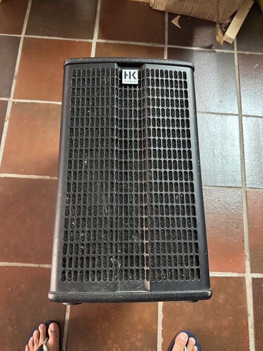 Coluna amplificada profissional HK