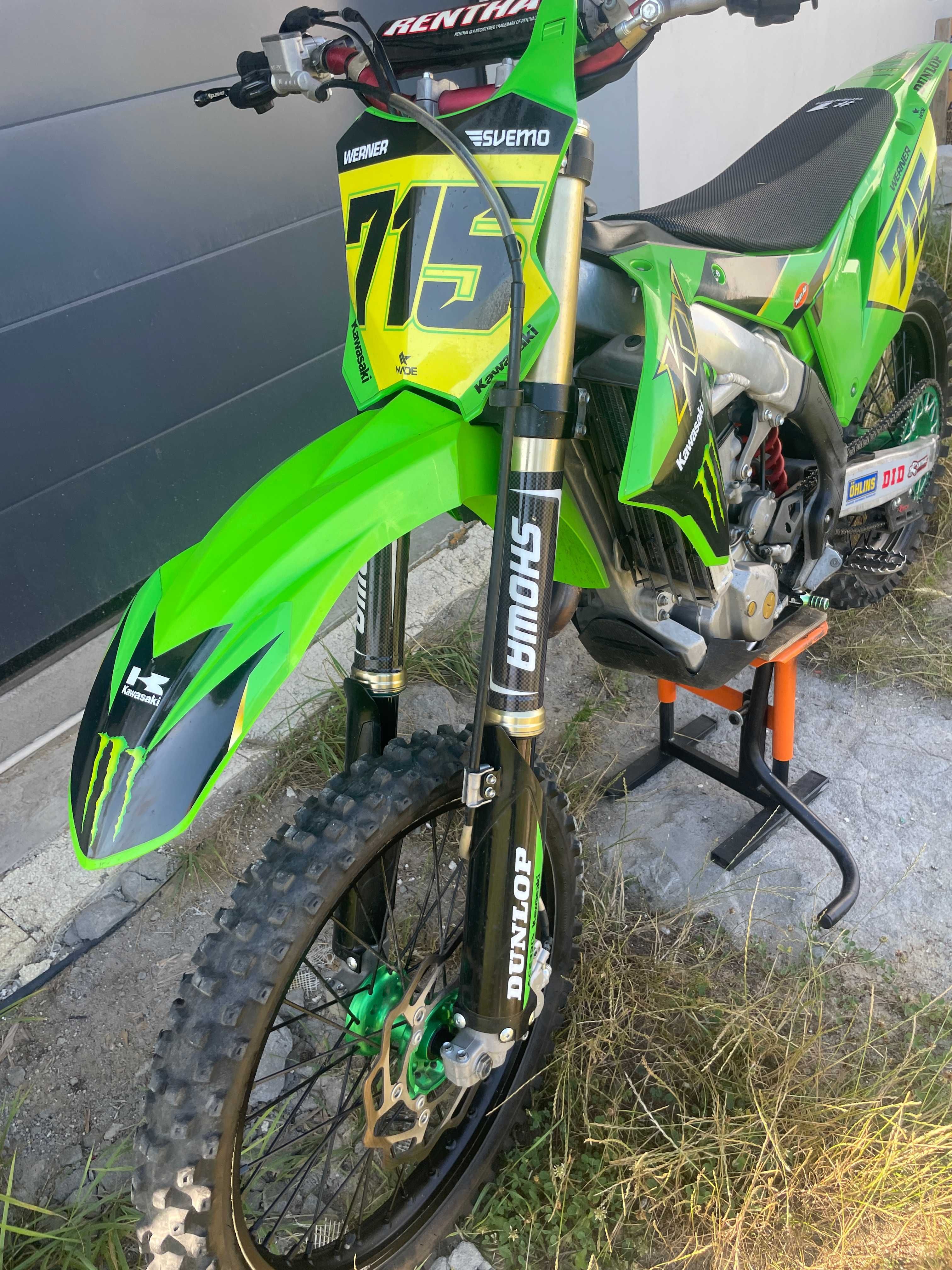 Kawasaki KXF450 KXF-450 KX450F rok 2021 cross enduro zamiana offroad