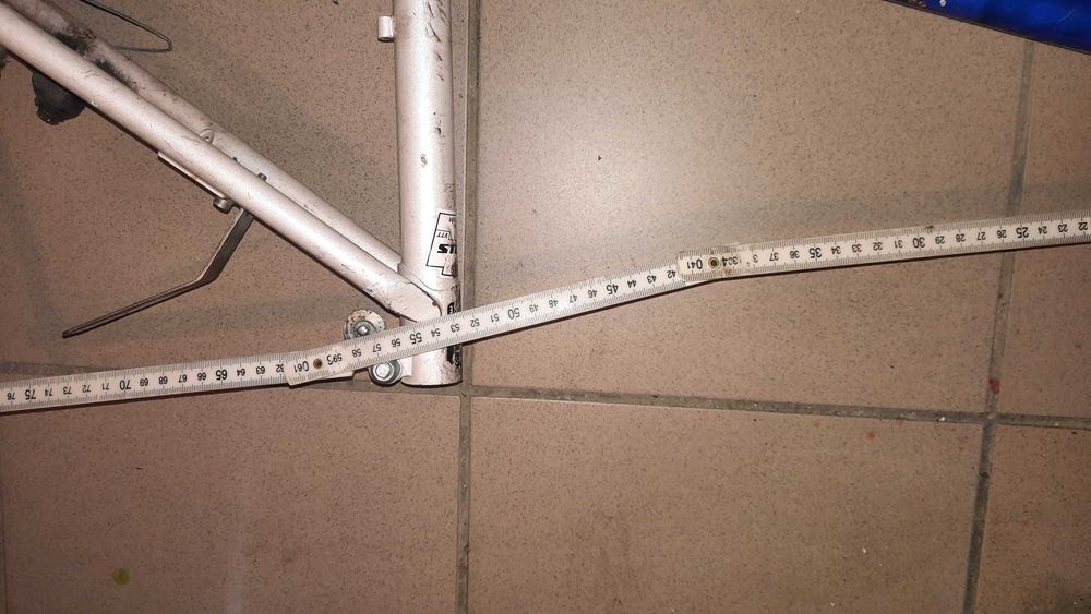 Cilo rama cr mo Vittus 999 plus widelec 1" pod koła 28 szosa+ osłona