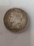 Moeda muito antiga de 20 centavos de 1913