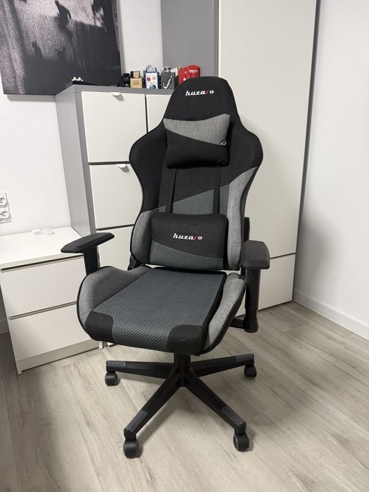 Fotel Krzeslo Biurowe Gamingowe Huzaro Force 6.2 Grey Mesh