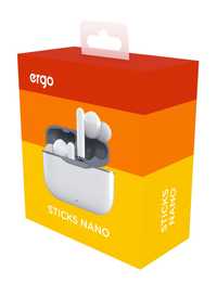 Бездротові навушники ERGO BS-710 STICKS NANO WHITE