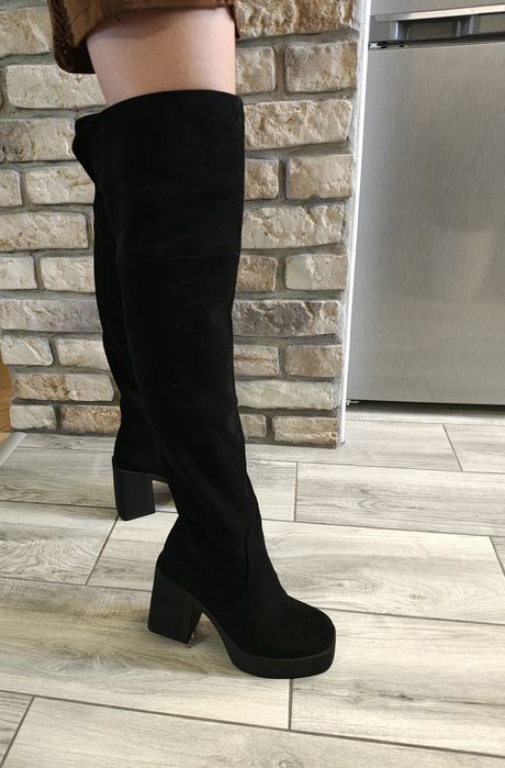 Kozaki damskie za kolano