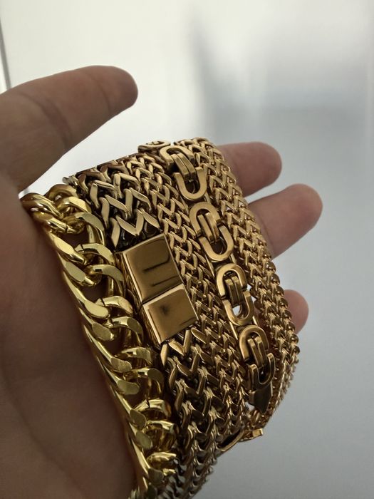 Pozłacana Bransoletka Królewska Cartier