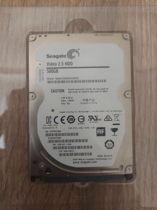 Новый hdd 500гб ноутбука seagate