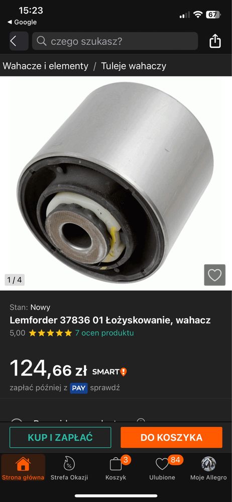 Łożysko Lemforder