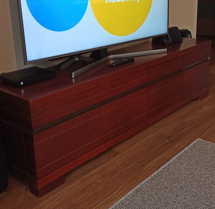 Szafka  RTV pod telewizor, drewniana,dluga