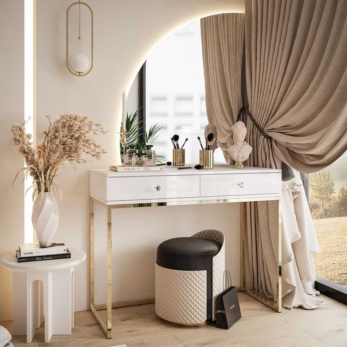 Toaletka Quin z lustrem DARMOWA DOSTAWA buenodesign.pl