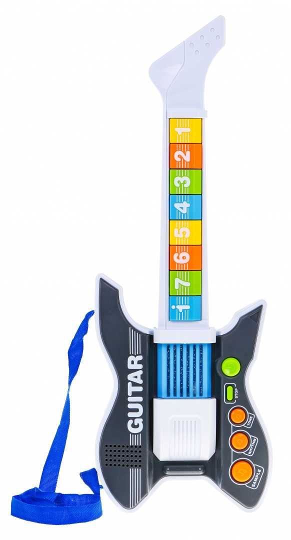 Gitara Kolorowa Dla Najmłodszych (Bez mikrofonu i stojaka)