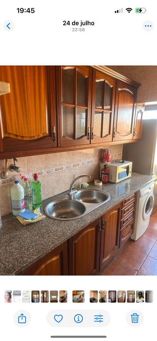 Vendo móveis de cozinha. Superiores e Inferiores. Pedra incluída!