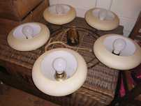 Lampa żyrandol mosiądz klasyka PRL retro