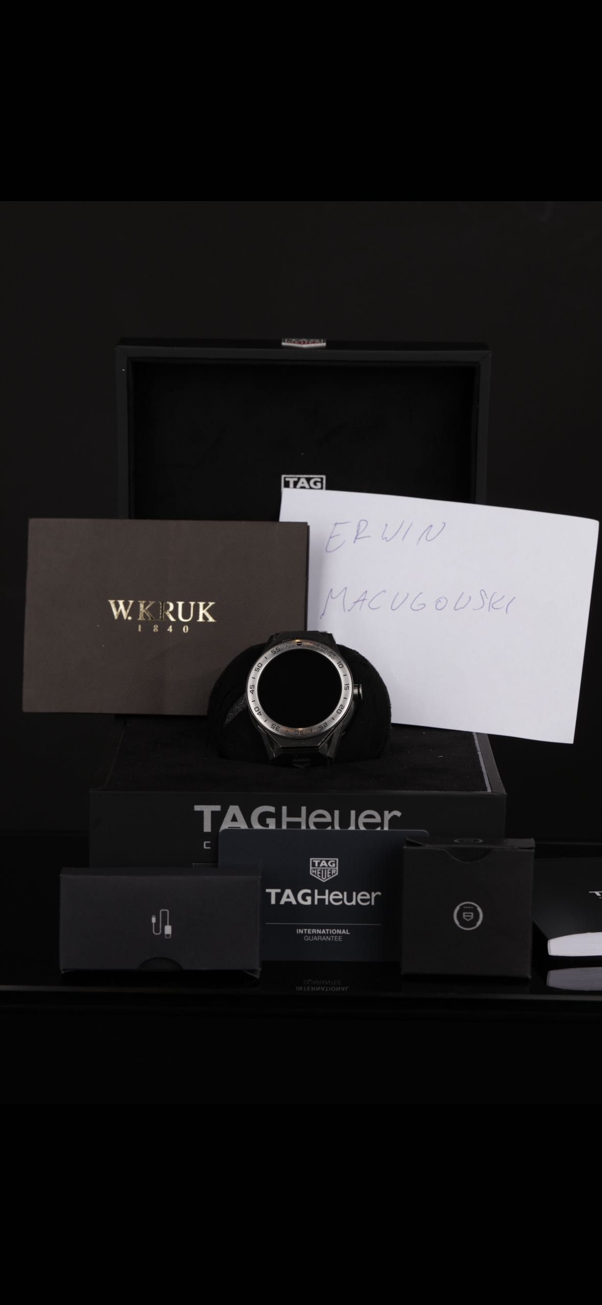 Zegarek TAG Heuer conected 45 smartwatch