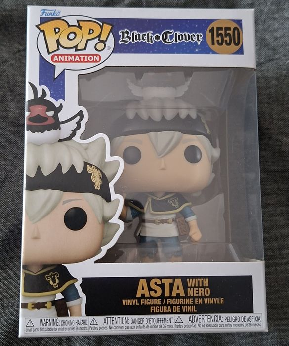 Funko Pop! Asta w/Nero Black Clover