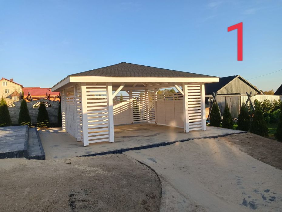 Altana ogrodowa zadaszenia