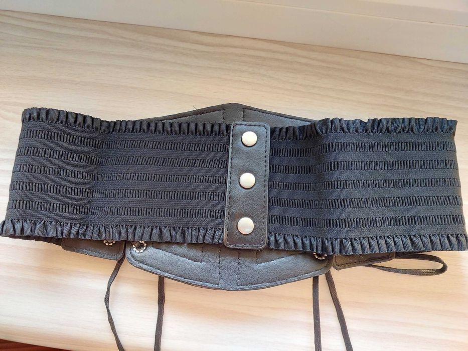 Корсет жіночий в готичному стилі Чорний S