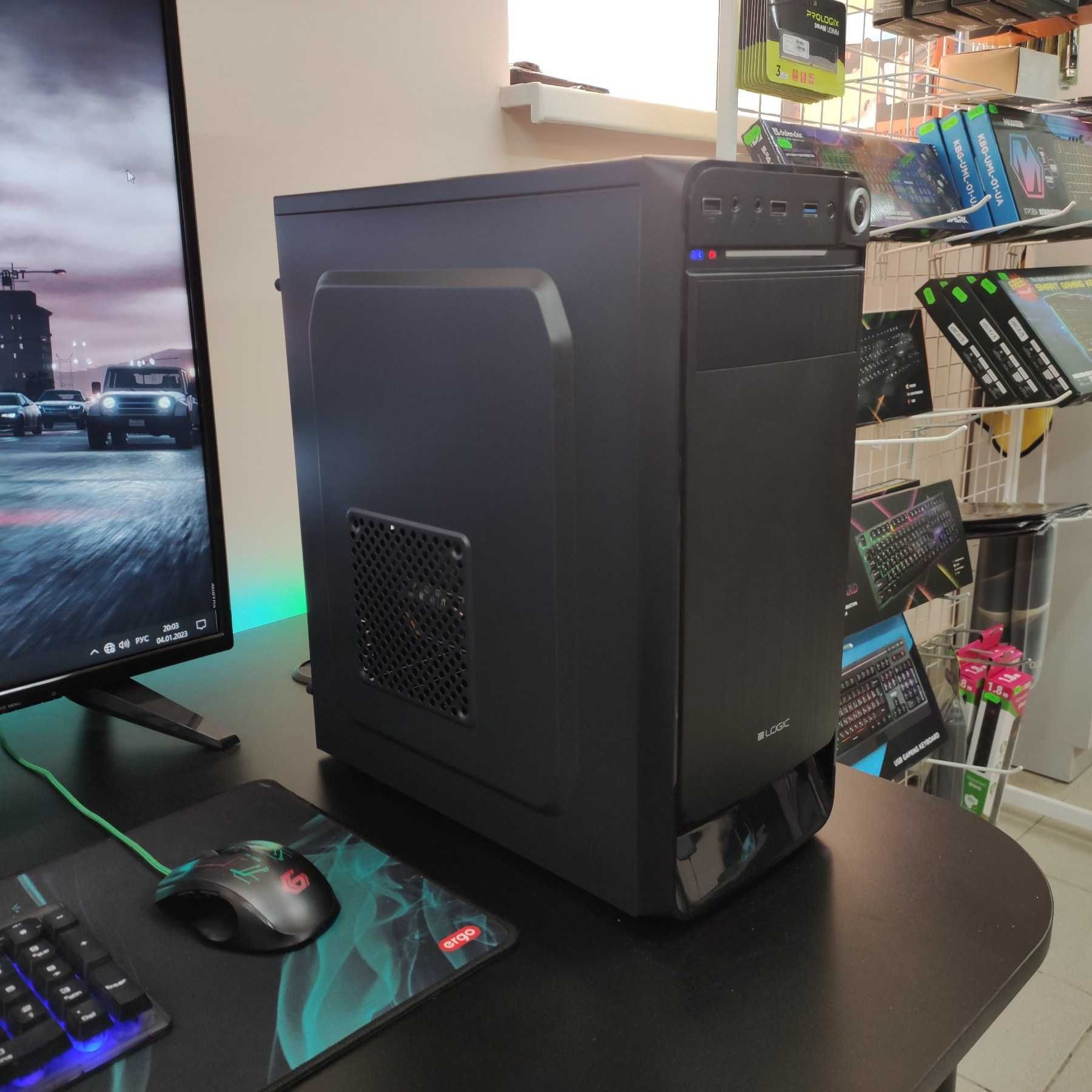 Компютер Новый Ryzen 5 5500, 16GB DDR4, GTX 1660 Ti 6GB, SSD 512GB m2