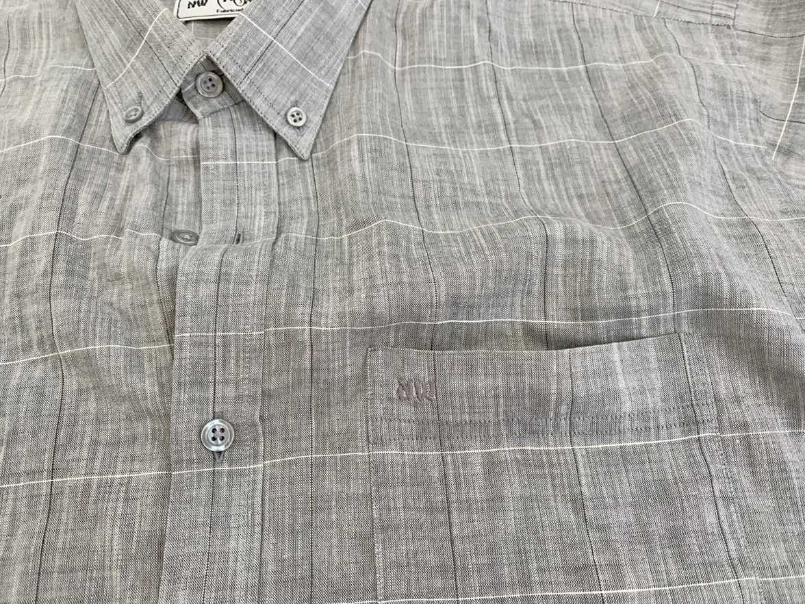 Camisa de Homem Cinza, como Nova