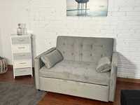 Novo sofa cama cinza  - 2 lugares + envio