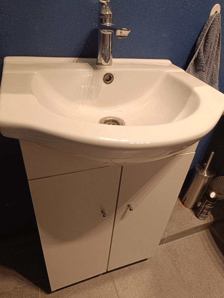 Szafka pod umywalkę , łazienkowa/  z umywalką 50cm