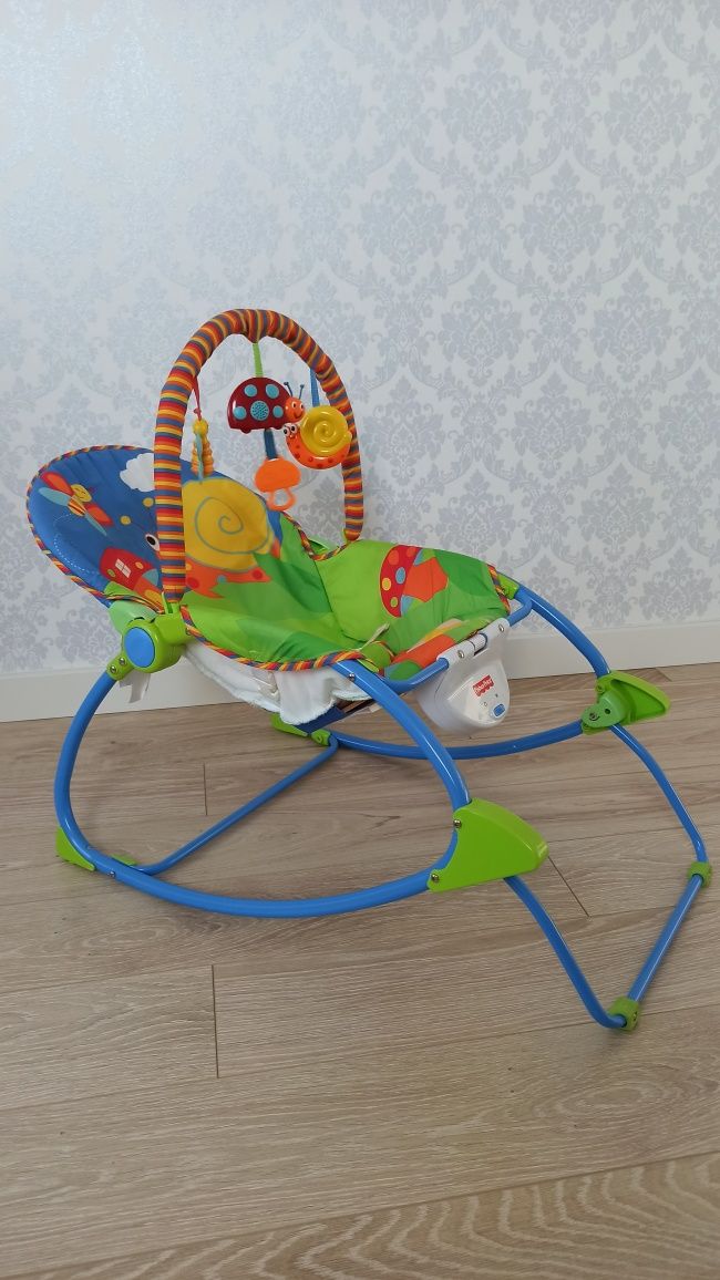 Leżaczek bujaczek Fisher Price