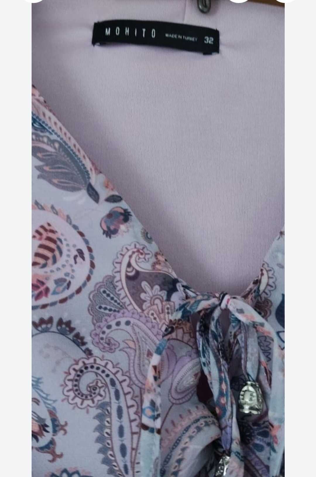 Sukienka Mohito r. 32 jak nowa tunika PAISLEY