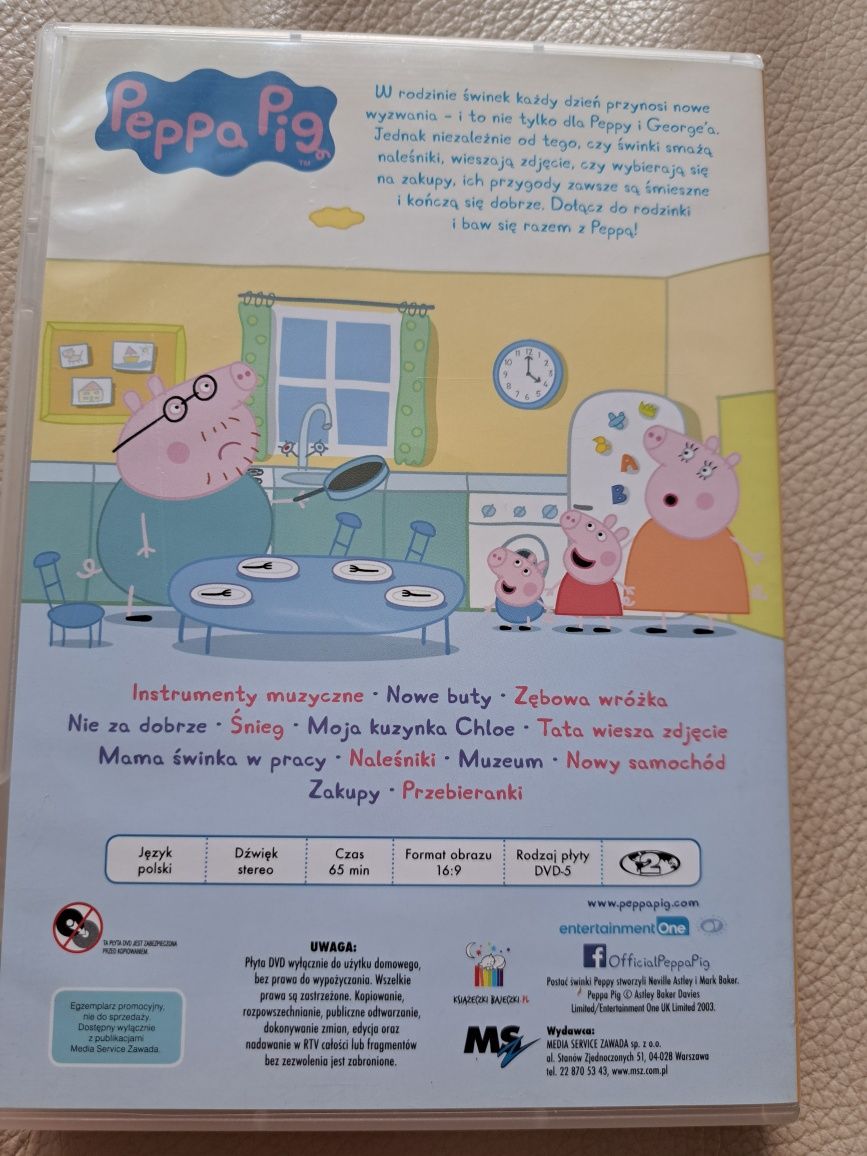 DVD Peppa Pig Świnka Peppa Naleśniki