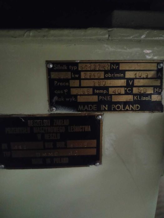 Piła formatowa +pochłaniacz