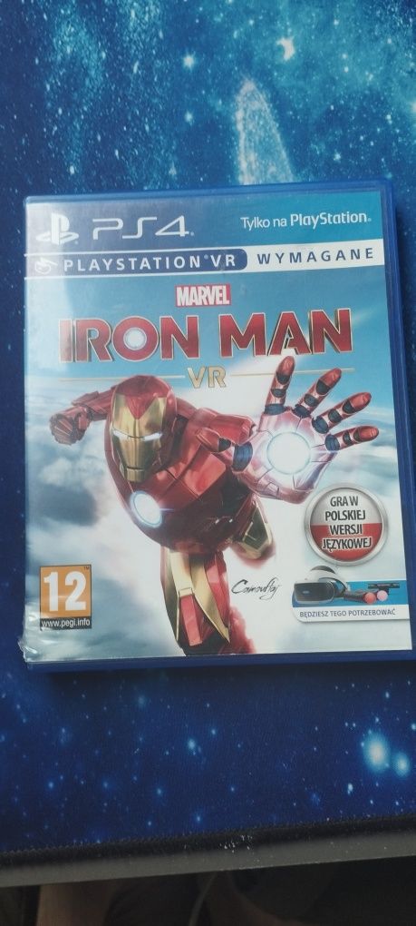 gra ps4 iron man vr