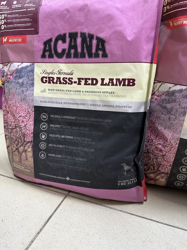 Акана Acana Yorkshire pork Grass-Fed lamb