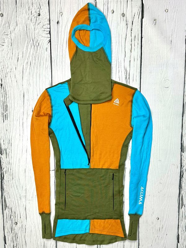 Aclima Warmwool Wełniana Bluza z Kominiarka Damska 100% Merino Wool r.