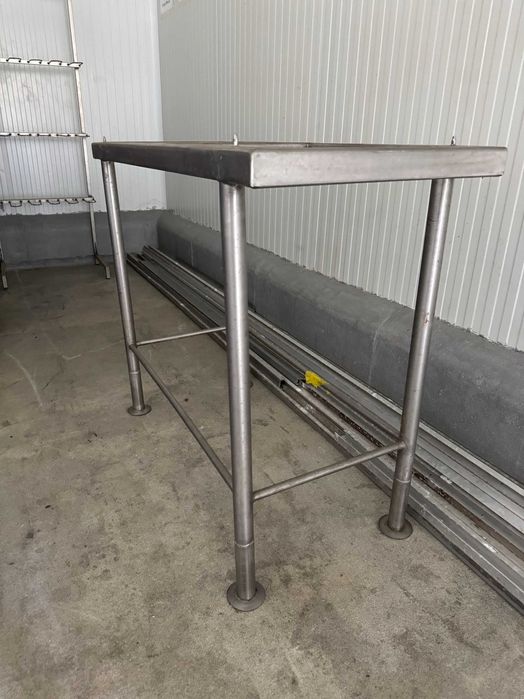 Estrutura/Mesa em Inox - 50x120x95 cm