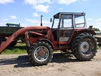 MF Massey Ferguson 294 z turem 4x4 Zetor 5711 wywrotka