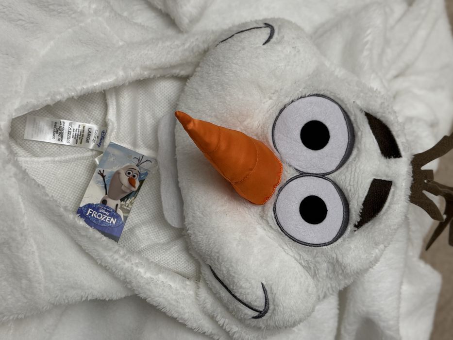 Олаф Костюм сніговика дорослий + взуття аніматору